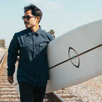 SOUTHBAY L/S WOVEN - NAVY